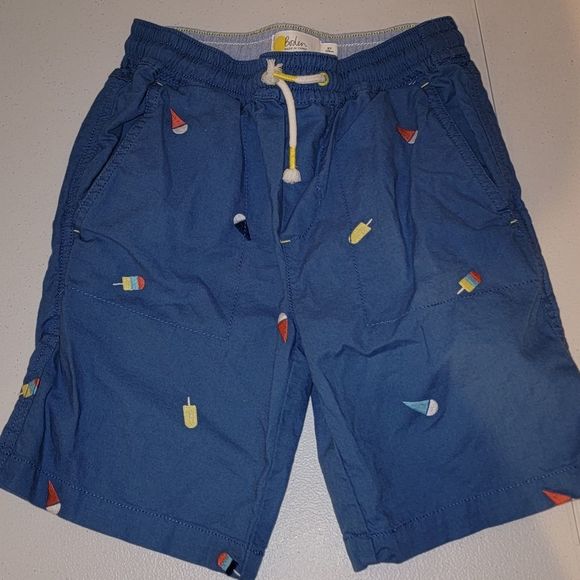 Boden Other - Mini Boden Boys Ice Cream Print Shorts 8 128